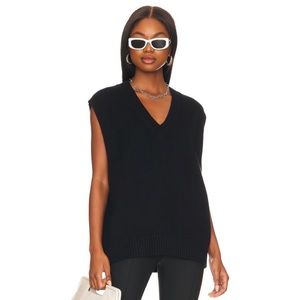 L'Academie | Sweaters | Sale Lacademie Oversized Sweater Vest In Black Sz S  Revolve | Poshmark